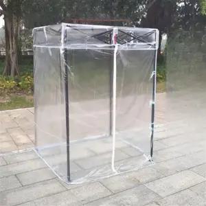 간이 투명 천막 접이식 주차 야외 소형 부스 창고