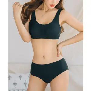 매장정품 HERRINGBONE 여자 래쉬가드 수영복 매쉬 이너웨어 세트 브라탑 팬티 / G228