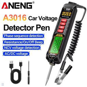 ANENG A3016 자동차 전압 클립 디지털 펜  멀티 미터 충전식 비접촉 AC NCV 유지 보수 회로 테스터 도구