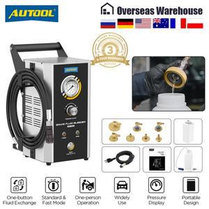 AUTOOL AST609 자동차 브레이크 블리더 키트, 유체 교환기 기계, 전문 맥동 오일 블리딩 도구