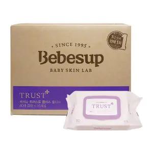 베베숲 트러스트 플러스 엠보싱 물티슈 캡형 80매 20팩 434584
