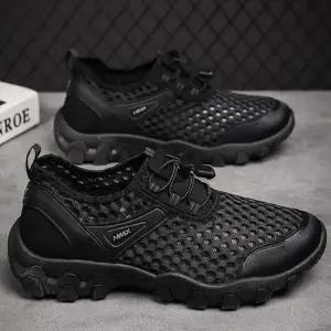 운동화 메쉬 스트링 여름 끈 가벼운 런닝화 남자 남성운동화 메쉬운동화 스니커즈 아쿠아슈즈 여름운동화