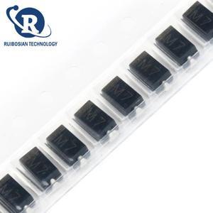 DO-214AC SMD 정류기 다이오드 M7F M4 M2 M1 1N4001 1A 50V 100V 100PCs