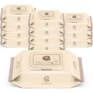 앙블랑 세이프 베이지 24매 휴대용 캡형 12팩 아기물티슈 434738