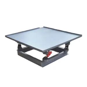 콘크리트 시멘트 진동 테이블 혼합기 몰탈 믹서기 평탄화