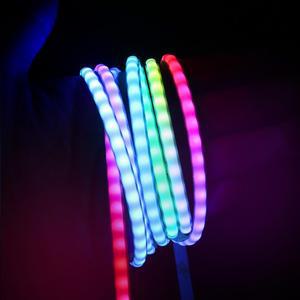 5mm PCB COB 풀 컬러 LED 스트립 라이트 5V sk6812 ws2812B RGBIC 방수 스마트 드림 디지털 픽셀 주소 지정