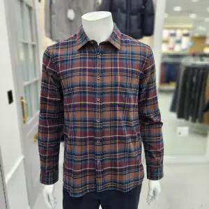 [인디안]면 100% 체크 캐주얼 셔츠 MUONL4W920119_SH