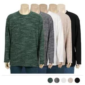 라운드니트 정장 20대 티 남성 남자니트 니트셔츠 봄 (WFJ4RVI)