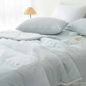 클래식 스프레드 퀸 Q 세트 민트 여름 냉감 모달 차렵 이불 침구 (WFJ5QBA)