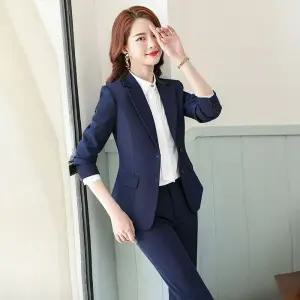 여자 정장세트 오피스룩 세트 가을 겨울 정장 코트 호텔 지배인 프런트 주얼리 숍 작업복 힛템