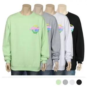 남자라운드티 잘생긴 무지 40대 30대 빅사이즈 봄 (WFJ4PW7)