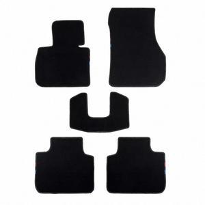 BMW X1 F49 F25 F15/16 G01/02/05/06X3M 차량용 발매트 트랙 패브릭 벨벳 라인