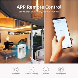 투야 와이파이 스마트 스위치 고출력 DIY 차단기 리모컨 홈 지원 알렉사 구글 얀덱스 30A