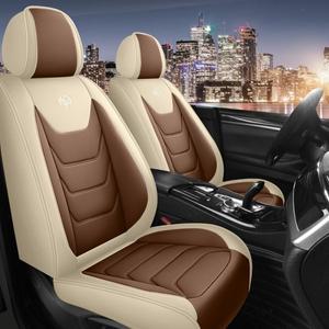 2024 올인클루시브 R 라벨 풀 레더 카시트 쿠션 사계절용 해외 아마존 인기 모델 PU 무역