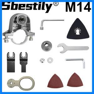 M14 스레드 변환 유니버설 헤드 어댑터 115mm/125mm 앵글 그라인더 폴리셔 연마 진동 도구용