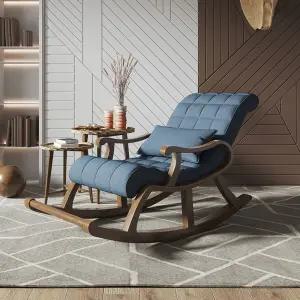 원목흔들의자 쇼파 흔들의자 라이트그레이 카페