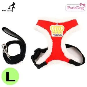 고품질 패딩 하네스 L 레드 (WFJQM44)