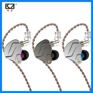 KZ ZSN PRO 하이브리드 드라이브 인이어 이어폰 HIFI 메탈 베이스 이어버드 스포츠 음악 헤드셋 교체 가능