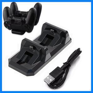 PS4 컨트롤러 용 듀얼 충전기 도크 Sony PlayStation 4 무선 게임 패드 Controle 게임 액세서리 용 충전 스