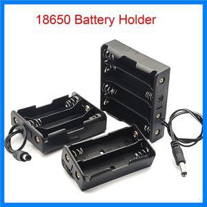 18650 배터리 홀더 2x3x4x18650 배터리 케이스 18650 상자 보관 케이스 시리즈 DC 5.5x2.1mm DIY