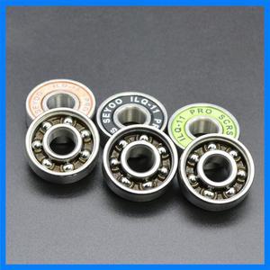 608 2RS 베어링 ILQ-11 8x22x7 그린 롱보드 스피드 인라인 스케이트 휠 베어링 스케이트 스쿠터 부드러운