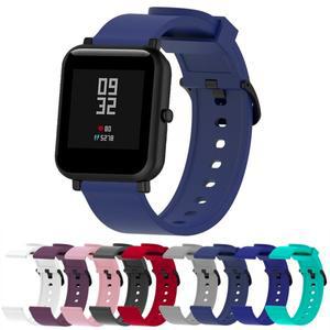 [호환품]Huami Amazfit Bip S 스마트 호환 시계 손목 밴드 20mm 실리콘 스트랩 팔찌 U Pro/GTR 42mm/GTS 2