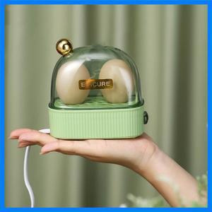 전기 계란 보일러 자동 스티머 미니 아침 식사 기계 계란 2 개 휴대용 스티머 자동 전원 끄기 220V 120W