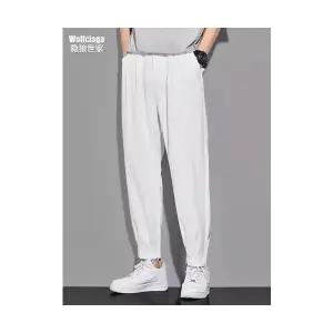 원더우면 남성 정장바지 가을 겨울 튜닉 9부 정장 바지 캐주얼 긴 OPH4