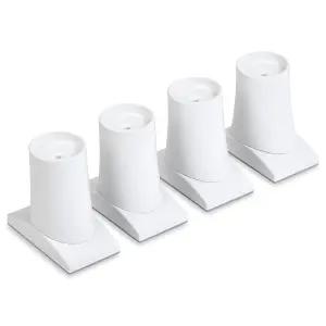 벽 연장기 - 6인치 베이비 게이트 연장 가드(측면당 3인치) 압력 장착 확장 + 보호 안정화 반려동물 및