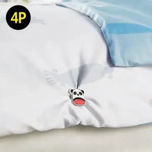 매트리스 클리프 버클 이불 커버 탄력 침대 밀림 4p 고정 방지 시트