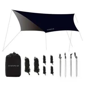 헥사타프 코팅 실 레인 타프 캠핑 그늘막 방수 쉘터 타프 헥사타프 코팅타프 방수타프 그늘막