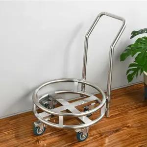 이동식 스텐 화분 분재 인레스 받침대 사각 대형 선반