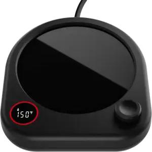 책상용 오라서 커피 머그 워머 온도 조절 가능한 차 우유 음료용 전기 컵 히터 자동 차단 타이머 센서 캔들