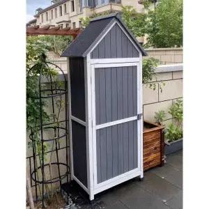 조립식 창고 야외 옥상 농기구 수납장 수납함 간이 원목