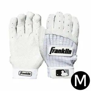 프랭클린 F2 PRO 화이트 야구 배팅장갑 클래식 M