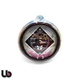 유비오토 볼륨터치 차량용 핸들커버 블랙-레드 (WFK4B2Z)