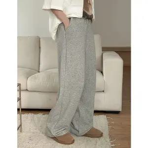 [공구우먼] [2가지기장]인틴 밴딩 밍크기모 와이드 팬츠 85755 빅사이즈 여성의류