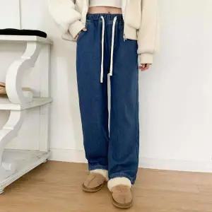 [다잇템]여자 보온 넓은 포근한 일상룩 진 팬츠