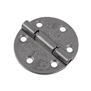 보석 정리함 흑니켈 장식 경첩 수납 철 보관함 귀걸이 목걸이 (WFJ6CNR)