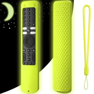 샤오미 울트라 HD 4K QLED TV Q2 용 실리콘 케이스 낙하 방지 보호 슬리브 분실 방지 랜야드 50 55 65