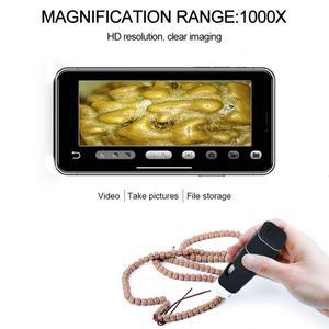 1000X WIFI 디지털 현미경 8 LED 전자 줌 카메라 + 안드로이드용 리프트