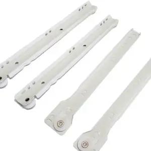 서랍 슬라이딩 철레일 백색 400mm 1쌍 교체용 심플 서랍레일 (WFJ6CTT)