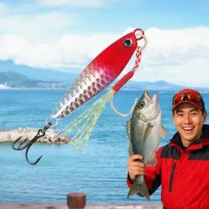 레인보우 메탈지그 반짝반짝 낚시바늘 어비늘 패턴 (WFK55GN)