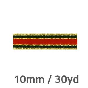 롤리본 신츄리 리본 10mm 폭 크리스마스 (WFJR6HE)