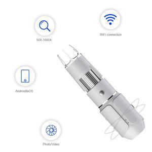 와이파이 전자 현미경 1600X 돋보기 도구