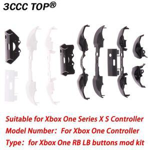 [호환품]RB LB 범퍼 트리거 단추 모드 키트 Xbox One 시리즈 S X 슬림 엘리트 컨트롤러 교체 오른쪽 왼쪽