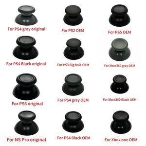 [호환품]NS Switch Pro 용 10Pcs Xbox One/XBOX 360 조이스틱 그립 캡용 PS5 PS4 PS3 PS2 컨트롤러 3D 아날