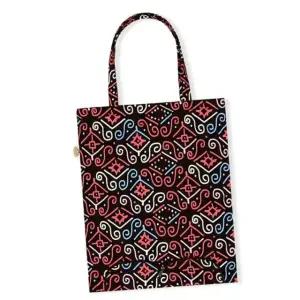 휴대용쇼퍼백 다용도 쇼핑 공간활용 여분용 핸드장바구니 아라베스크 (WFJ6ZBQ)