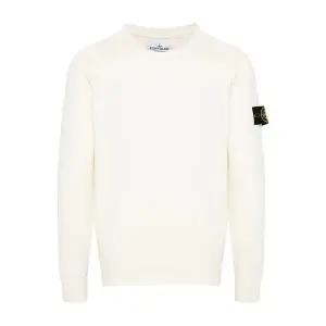 [스톤아일랜드][명품] 스톤 아일랜드 스톤아일랜드 램스울 스웨터 화이트 8115508A3