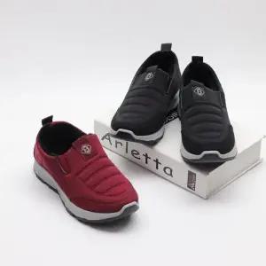 여성 패딩 털 슬립온 운동화 101634 WFCD129